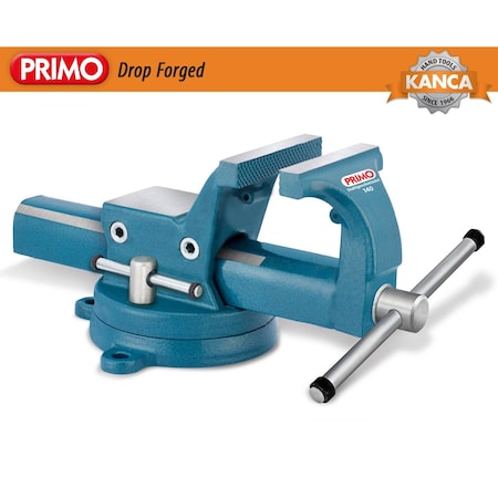 Primo Drop-Forged Vise With Swivel Base 180 Mm